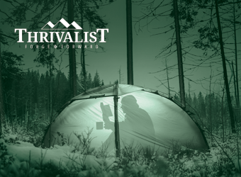 LPL Thrivalist image silhouetted person in tent reading with background light